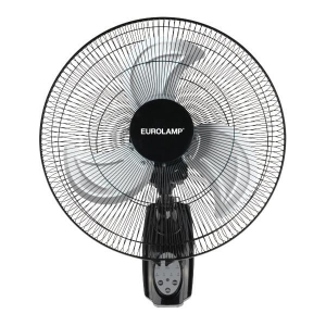 Wentylator ścienny przemysłowy czarny 50 cm z pilotem 90W 3 biegi