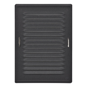 Kratka wentylacyjna zewnętrzna grafit mat 14/21 z ramką montażową