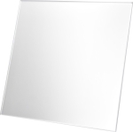 Panel dRim srebrny satynowy mat szkło