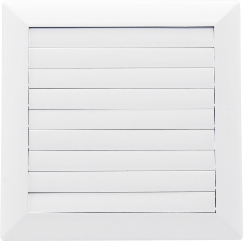 Kratka wentylacyjna kwadratowa zamykana sznurkiem biała 