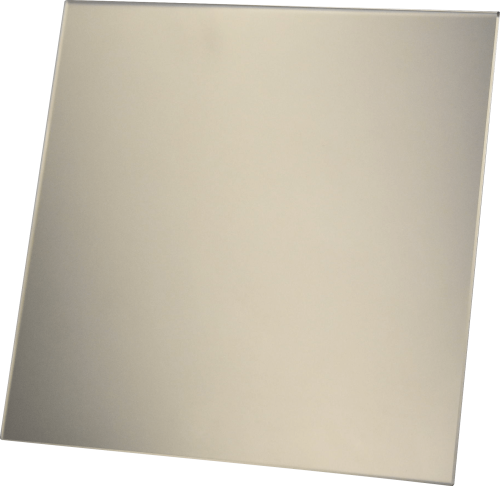 Komplet Wentylator dRim 100 PS Panel Szklany Satynowy Złoty Mat