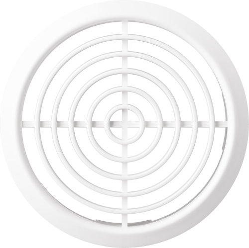 Kratka meblowa okrągła biała 70 airRoxy