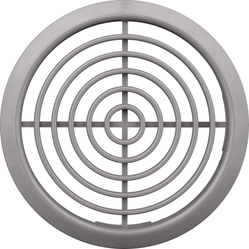 Kratka meblowa okrągła szary 70 airRoxy