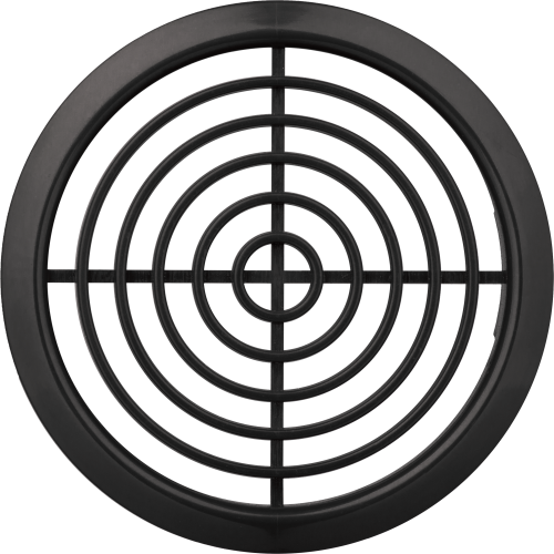 Kratka meblowa okrągła grafitowa 70 airRoxy