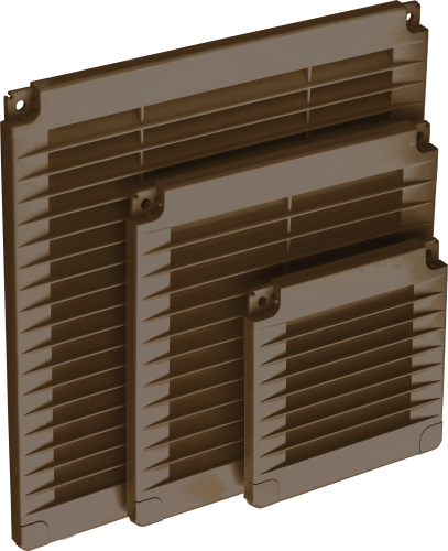 Kratka z zaślepkami brązowa airRoxy