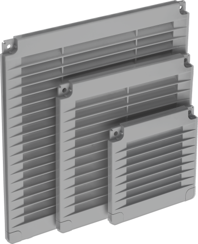 Kratka z zaślepkami szara airRoxy