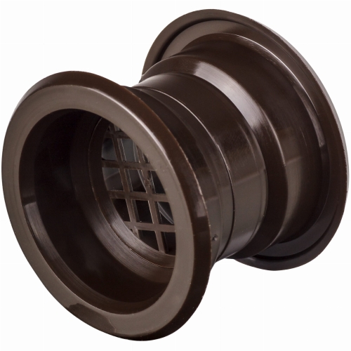 Tuleja wentylacyjna drzwiowa do otworów 40 mm mahoń komplet 6 sztuk