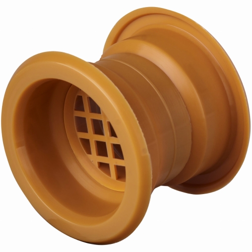 Tuleja wentylacyjna drzwiowa do otworów 40mm ciemny beż komplet 6 sztuk