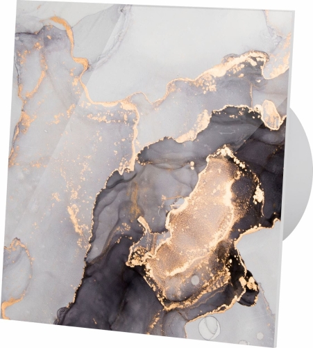 Kratka wentylacyjna DRIM szkło różowo-złoty marmur połysk