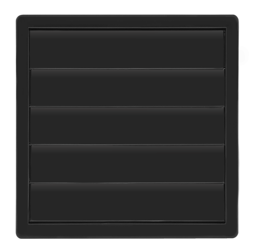 Kratka wywiewna grafitowa z żaluzją