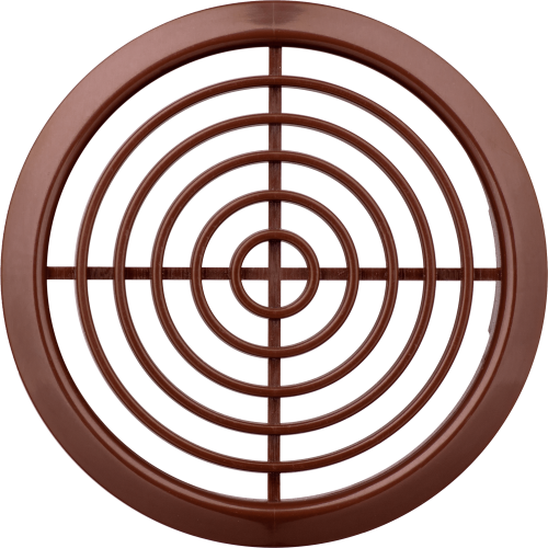 Kratka meblowa okrągła brązowa 70 airRoxy