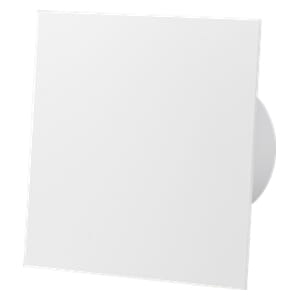 Komplet Wentylator dRim 125 DTS Panel Plexi Biały Połysk